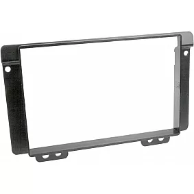 2-DIN Paneel Land Rover Freelander(LN/LND Facelift) 2004-2006 Kleur: Zwart