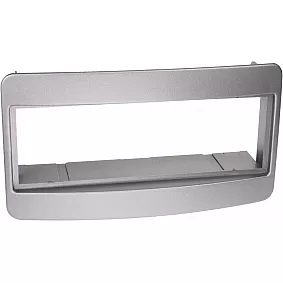 1-DIN Paneel Toyota Avensis (T22)/ Celica (T23) /  RAV4/ Yaris Verso (P2) Kleur: Zilver