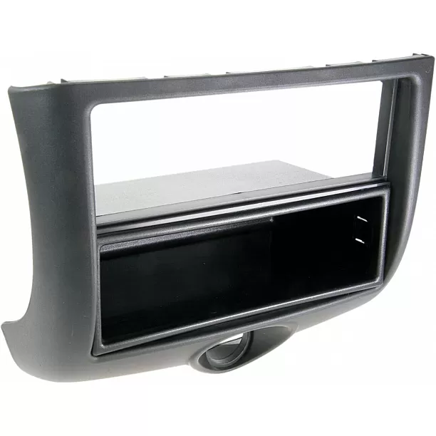 2-DIN Paneel Toyota Yaris (P1) Yaris Verso (P2) 1999-2003 Kleur: Zwart 2-DIN Paneel Toyota Yaris (P1) Yaris Verso (P2) 1999-2003 Kleur: Zwart