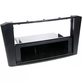 2-DIN Paneel Toyota Avensis (T25) 02/2003-01/2009 Kleur: Zwart