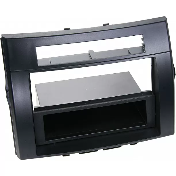 2-DIN Paneel Toyota Corolla Verso (R1) 2004-2009 - Kleur: zwart 2-DIN Paneel Toyota Corolla Verso (R1) 2004-2009 - Kleur: zwart