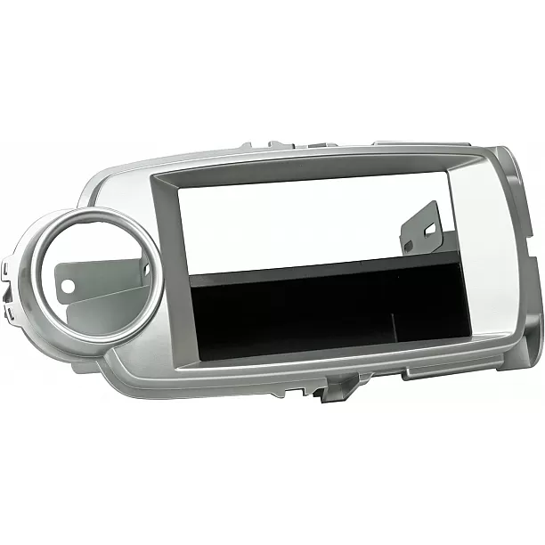 2-DIN Paneel Toyota Yaris 2011-2014 Kleur: Zilver 2-DIN Paneel Toyota Yaris 2011-2014 Kleur: Zilver