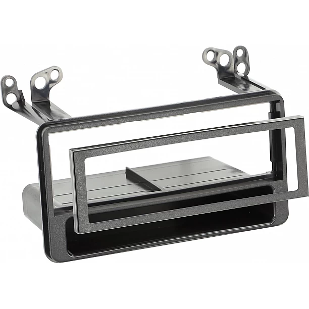 1-DIN Paneel met aflegbakje Toyota Avensis/ Celica/ MR2/ RAV4/ Yaris Kleur: Zwart (METRA) 1-DIN Paneel met aflegbakje Toyota Avensis/ Celica/ MR2/ RAV4/ Yaris Kleur: Zwart (METRA)