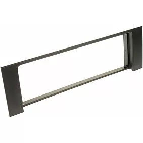 1-DIN Paneel Audi A4 B6 (8E) /Audi A4 B7 (8E) 11/2004 - 02/2009 Kleur: Zwart