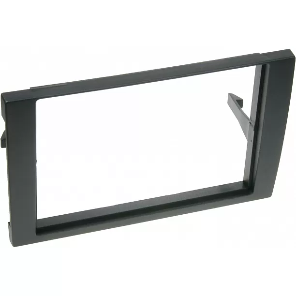 2-DIN Paneel Audi A4 B6 / B7 (8E)  - Seat Exeo (3R) - Kleur : Zwart