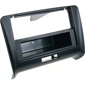 2-DIN Paneel Audi TT (8J)  2006-2014 Kleur: Zwart