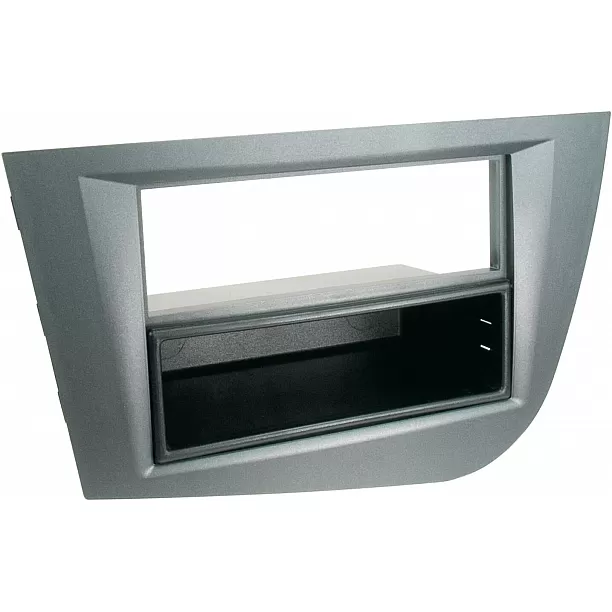 2-DIN Paneel Seat Leon (1P / 1PN) 09/2005-03/2009 Kleur: Antraciet 2-DIN Paneel Seat Leon (1P / 1PN) 09/2005-03/2009 Kleur: Antraciet