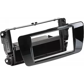 2-DIN Paneel Seat Ibiza (6J) 06/2008-06/2015 - Kleur: Piano Zwart