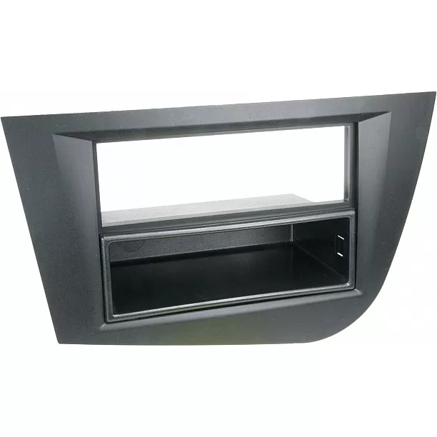2-DIN Paneel Seat Leon (1P/ 1PN) 09/2005-03/2009 - Kleur: zwart