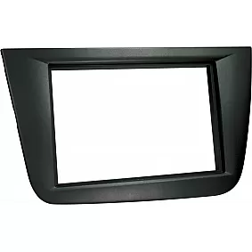 2-DIN Paneel Seat Altea (5P/5PN) / Altea XL (5P/5PN) / Toledo (5P/5PN) - Kleur: Zwart