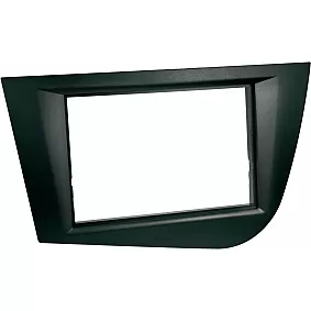 2-DIN Paneel Seat Leon (1P/ 1PN) 09/2005-03/2009 - Kleur: Zwart