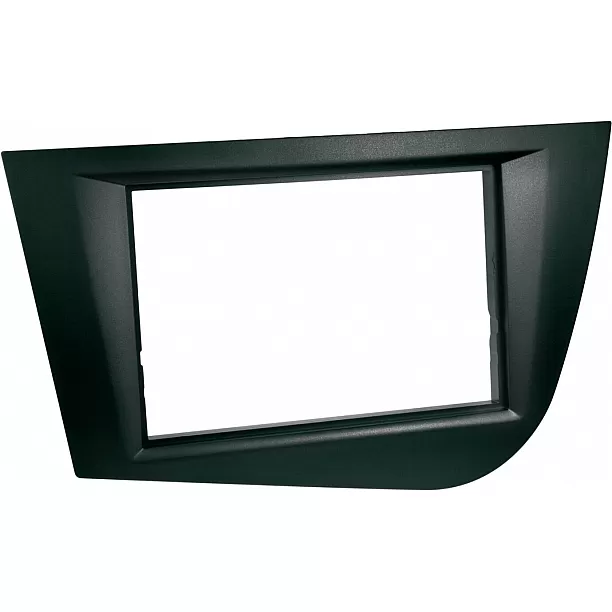 2-DIN Paneel Seat Leon (1P/ 1PN) 09/2005-03/2009 - Kleur: Zwart