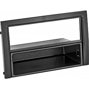 2-DIN Paneel Skoda Fabia (6Y)  07/2004-12/2007 - Kleur: zwart