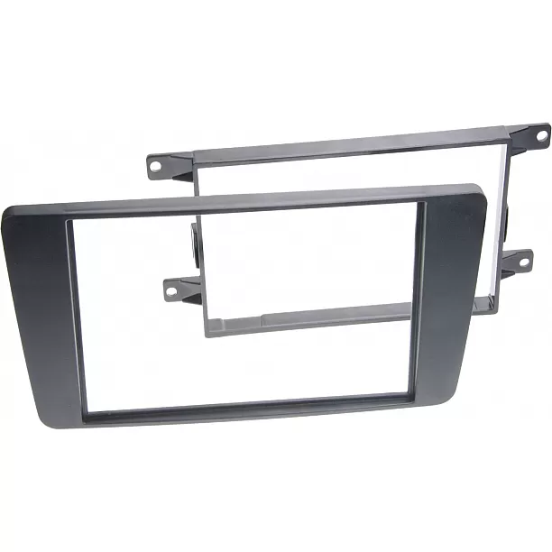 2-DIN Paneel Skoda Octavia (1Z) 06/2004-03/2013 Yeti 08/2009-07/2017  Kleur: Zwart