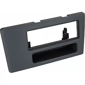 1-DIN Paneel Volvo S60 /V60 (R) S70/V70 (S) 2000-2004 XC70 II (S) 2002-2004  Kleur: Zwart