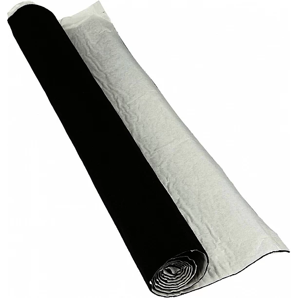 Bekledingsstof zelfklevend 70 x 140cm zwart Bekledingsstof zelfklevend 70 x 140cm zwart