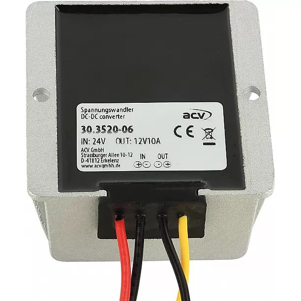 Omvormer 24 V > 12 V maximaal 10A Omvormer 24 V > 12 V maximaal 10A