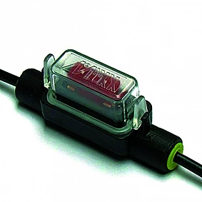 zekeringhouder LP 1,5 mm zwarte kabel 135 mm in blister zekeringhouder LP 1,5 mm zwarte kabel 135 mm in blister