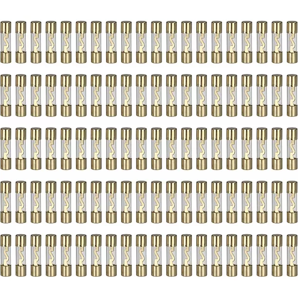 AGU zekeringen 10 ampère (goud) 100 stuks los AGU zekeringen 10 ampère (goud) 100 stuks los