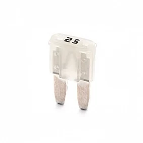 steekzekering 5 stuks Micro2  25amp in blister