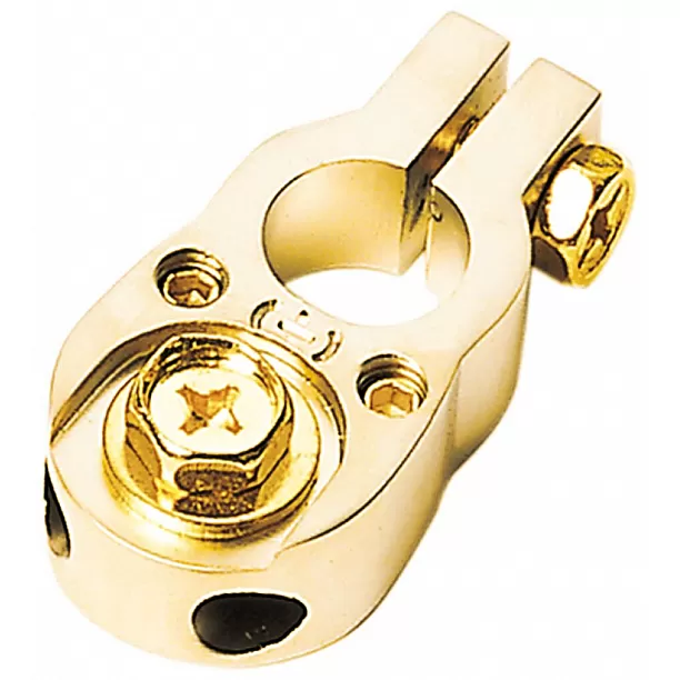 Batterij Behuizing / positive (goud ) 2 x 10 mm² Batterij Behuizing / positive (goud ) 2 x 10 mm²