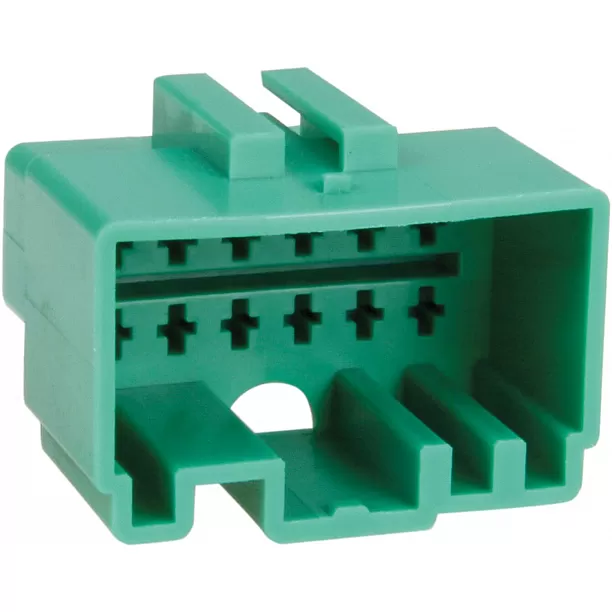 Behuizing groen 12-Pin (Bulk) Volvo C70/ S40/ S80/ V70/ XC70/ XC90 Behuizing groen 12-Pin (Bulk) Volvo C70/ S40/ S80/ V70/ XC70/ XC90