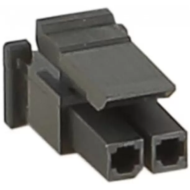 Molex Micro Fit connector behuizing 2 pin > vergrendelingsnokzijde Molex Micro Fit connector behuizing 2 pin > vergrendelingsnokzijde