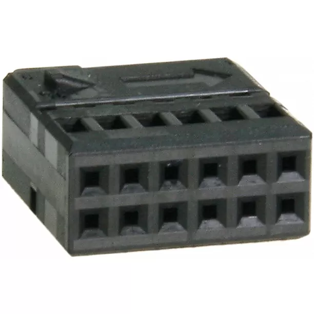 MQS female Behuizing 12-pole Quadlock additional plug (voor: 321025) (Bulk) MQS female Behuizing 12-pole Quadlock additional plug (voor: 321025) (Bulk)