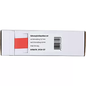 Krimpkous Rood Ø 12.7 mm / Lengte 8 meter