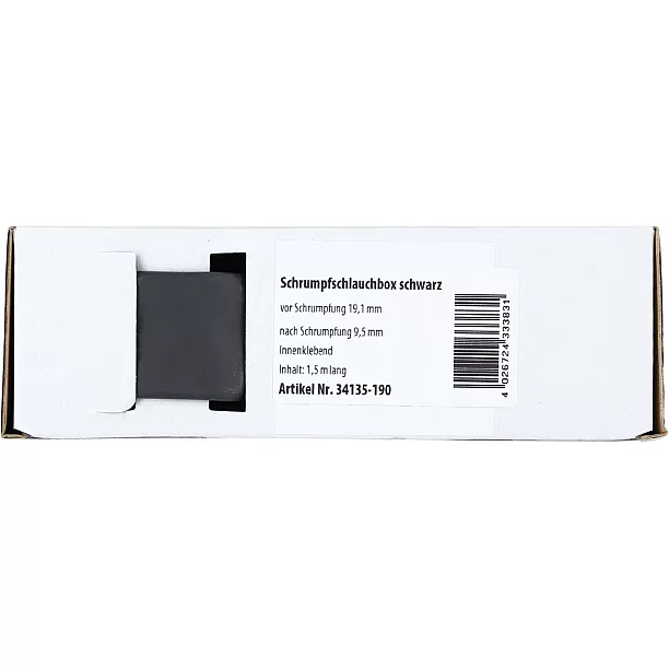 Krimpkous Zwart Ø 19.1 mm / Lengte 1.5 meter Krimpkous Zwart Ø 19.1 mm / Lengte 1.5 meter