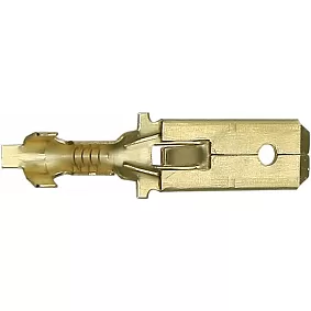 Blade terminals 6.3 mm (100 stuks) bulk