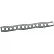 Metalen strip verzinkt lengte 168mm dikte 0.8mm 10 stuks