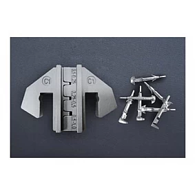 Losse bek voor tang nr 379010X, voor ongeisoleerde connectoren, 0.1-0.25 / 0.25-0.5 / 0.5-1.0 mm2