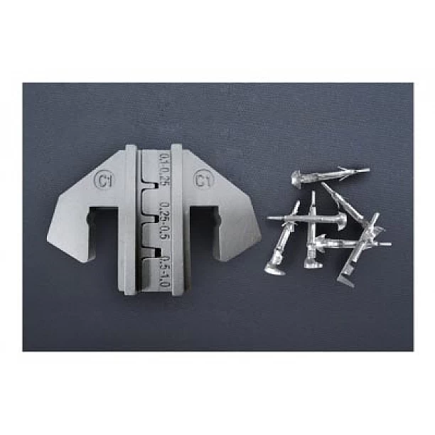 Losse bek voor tang nr 379010X, voor ongeisoleerde connectoren, 0.1-0.25 / 0.25-0.5 / 0.5-1.0 mm2