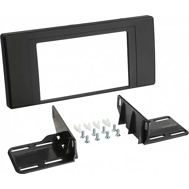 2-DIN Paneel BMW X5 (E53) - Land Rover Range Rover - Kleur: Zwart (METRA) 2-DIN Paneel BMW X5 (E53) - Land Rover Range Rover - Kleur: Zwart (METRA)