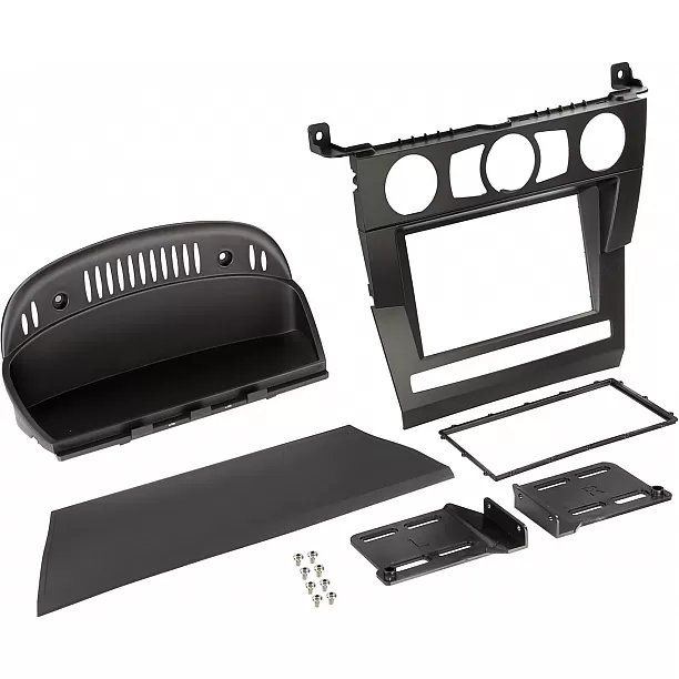 2-DIN Paneel BMW 5-Serie (E60) 2003-2007 Kleur: Zwart 2-DIN Paneel BMW 5-Serie (E60) 2003-2007 Kleur: Zwart