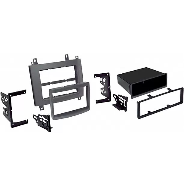 2-DIN Paneel Cadillac CTS (CTS1) / SRX (SRX1) Kleur: Grijs (METRA) 2-DIN Paneel Cadillac CTS (CTS1) / SRX (SRX1) Kleur: Grijs (METRA)