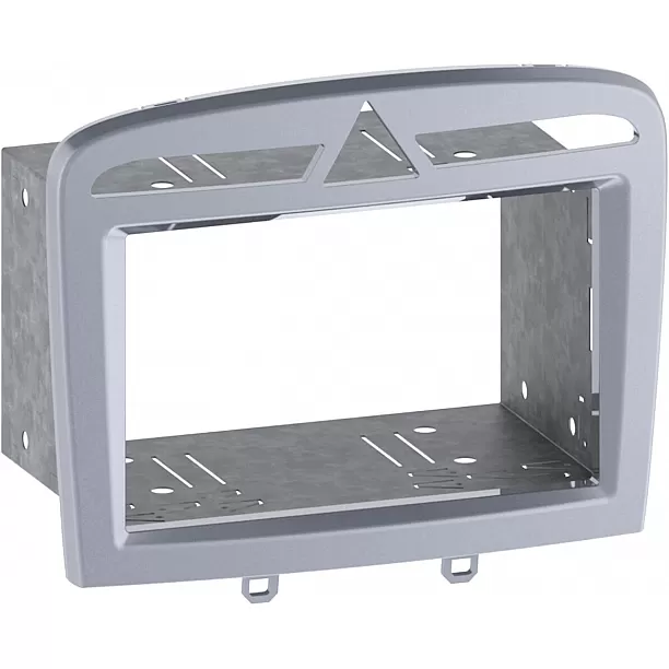 2-DIN Paneel Peugeot 308 (4**) 308 SW (4**) 308 CC (4**) Kleur: Warm zilver 2-DIN Paneel Peugeot 308 (4**) 308 SW (4**) 308 CC (4**) Kleur: Warm zilver