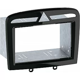 2-DIN Paneel Peugeot 308 (4**)  308CC (4**)  308 CC (4**) RCZ (4J) - Kleur: zwart parelmoer