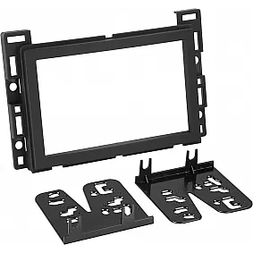 2-DIN Paneel Chevrolet - Opel -Pontiac - Saturn -  Kleur: Zwart (METRA)