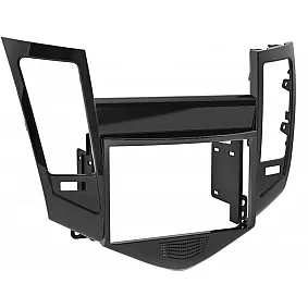 2-DIN Paneel Chevrolet Cruze (KL1J) 2009-2014 Kleur: Piano Zwart