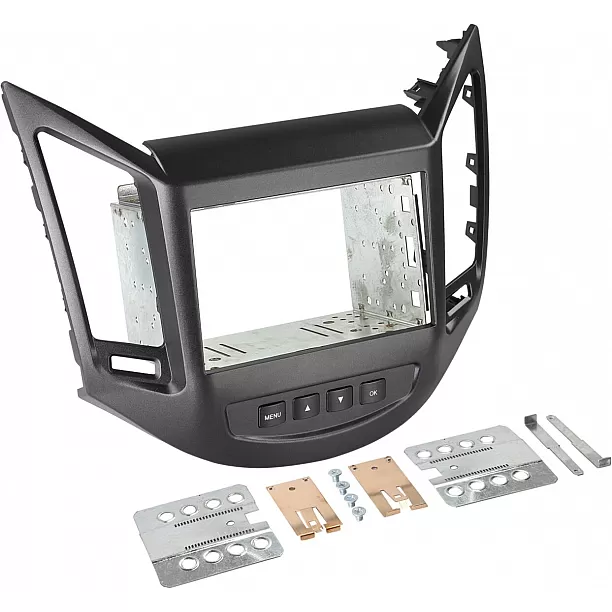 2-DIN Paneel Chevrolet Orlando(KL1Y/ KL1YN)  2011-2014 Kleur Zwart