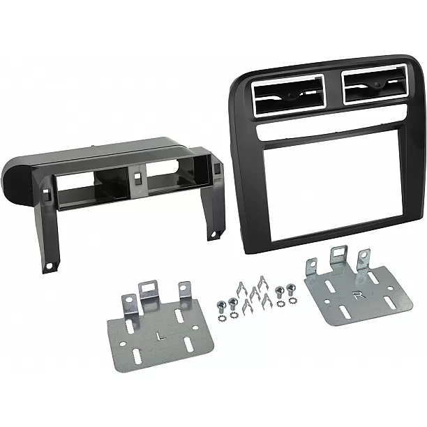 2-DIN Paneel Fiat Grande Punto 2005-2010 Kleur: Zwart 2-DIN Paneel Fiat Grande Punto 2005-2010 Kleur: Zwart