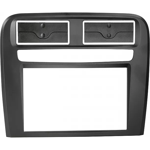 2-DIN Paneel Fiat Grande Punto 2005-2010 Kleur: Zwart 2-DIN Paneel Fiat Grande Punto 2005-2010 Kleur: Zwart