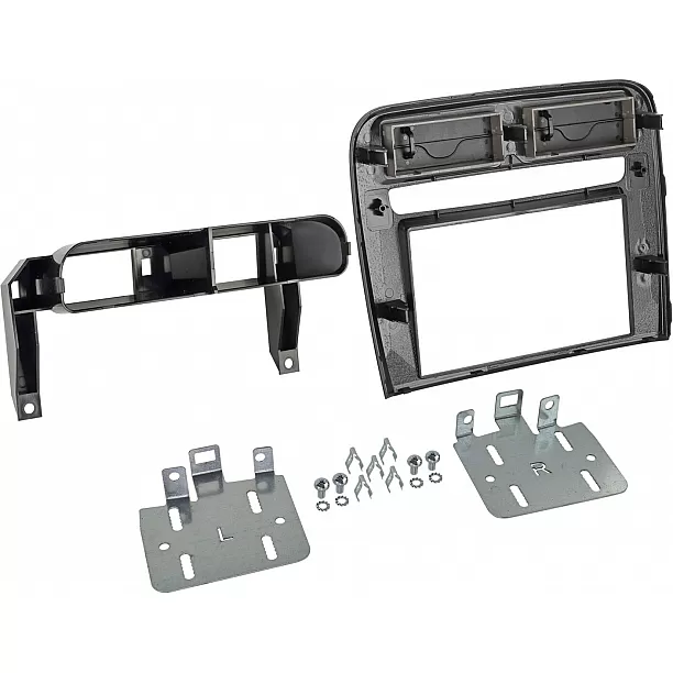 2-DIN Paneel Fiat Grande Punto 2005-2010 Kleur: Zwart 2-DIN Paneel Fiat Grande Punto 2005-2010 Kleur: Zwart
