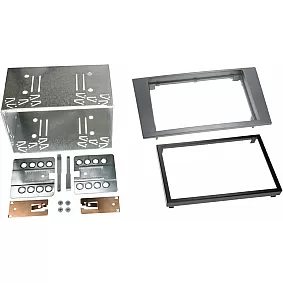 2-DIN Paneel Ford Ford Mondeo (B4Y/B5Y/BWY Facelift) 2003-2007 Kleur: Antraciet