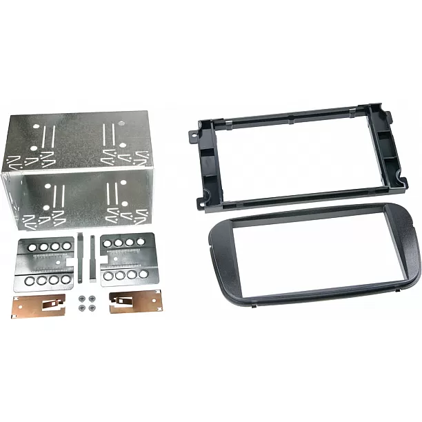 2-DIN Paneel diverse modellen Ford - Kleur: zwart 2-DIN Paneel diverse modellen Ford - Kleur: zwart