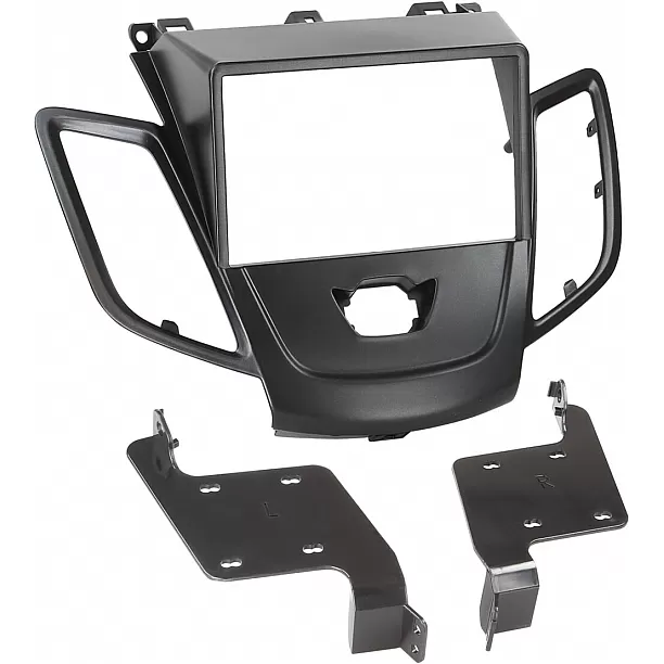 2-DIN Paneel Ford Fiesta (JA8) 2008-2017 - Kleur: Zwart 2-DIN Paneel Ford Fiesta (JA8) 2008-2017 - Kleur: Zwart