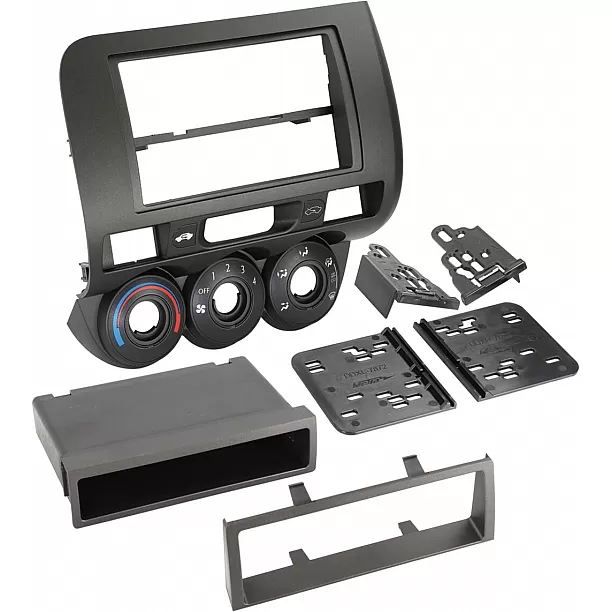 2-DIN Paneel Honda Fit 2006-2007 Kleur: Zwart (METRA) 2-DIN Paneel Honda Fit 2006-2007 Kleur: Zwart (METRA)