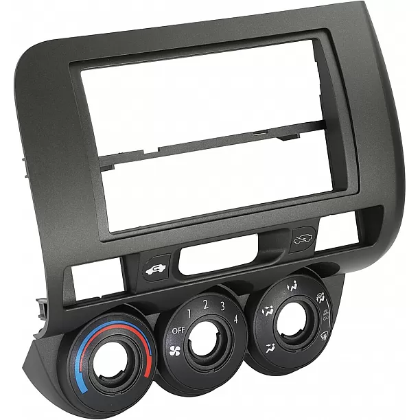 2-DIN Paneel Honda Fit 2006-2007 Kleur: Zwart (METRA) 2-DIN Paneel Honda Fit 2006-2007 Kleur: Zwart (METRA)